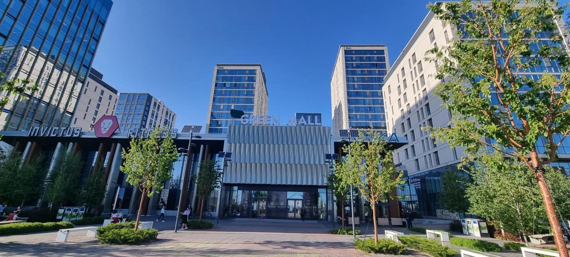Green Quarter Business Class Apartments Astana Exteriör bild